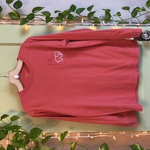 Women's Ivory Ella Hamsa 🪬 #savetheelephants Long Sleeve Coral M